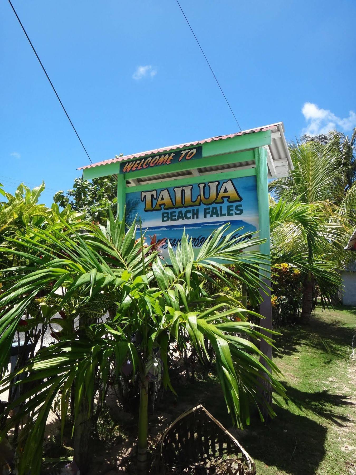 Tailua Beach Fales Manase Εξωτερικό φωτογραφία