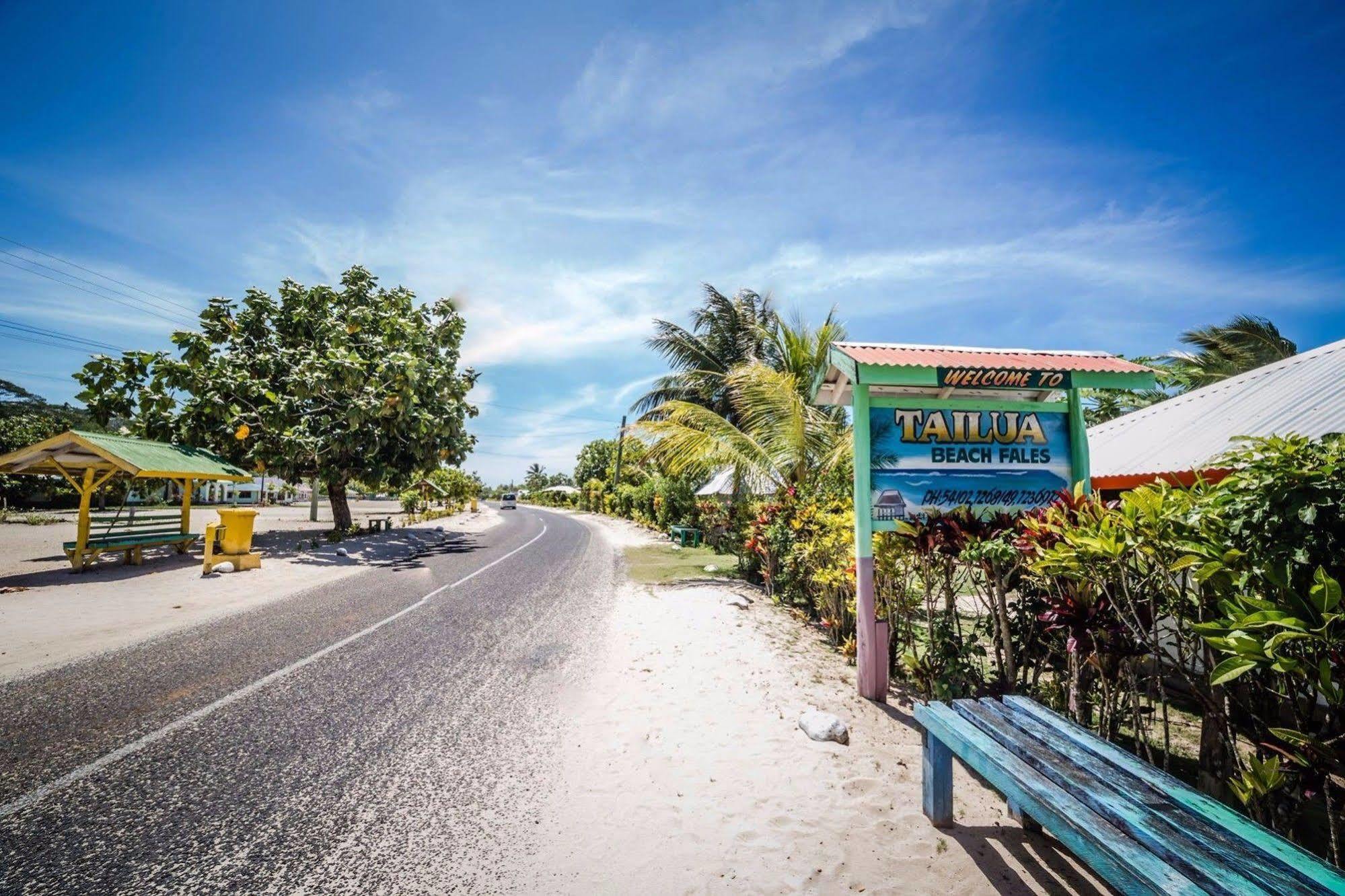 Tailua Beach Fales Manase Εξωτερικό φωτογραφία